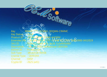 Clé de produit de Windows 8,1 rapides de clé de produit informatique de la livraison pro pour le PC