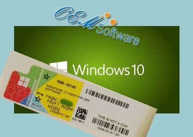 Clé de produit de PC pour le pro permis de boîte d'OEM d'autocollant de Coa de Windows 10