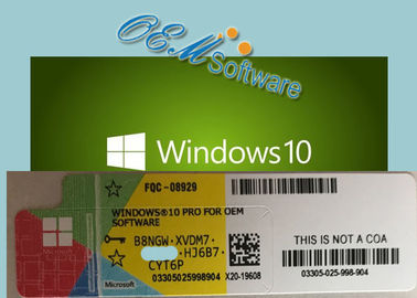 Clé en ligne de Digital d'activation de la livraison de Windows 10 de professionnel de clé rapide de permis