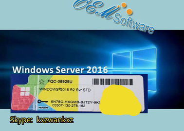 La clé standard DST R2 de Windows Server 2016 espagnols de paquet vendent 64 le noyau au détail du bit 16
