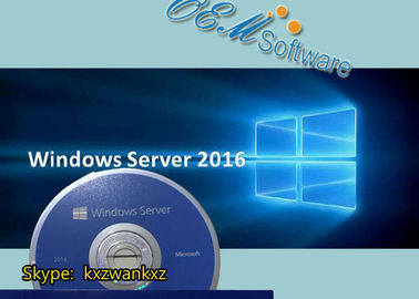 La clé standard DST R2 de Windows Server 2016 espagnols de paquet vendent 64 le noyau au détail du bit 16