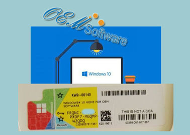 Activation en ligne de nouvelle de la vente au détail 2Pc de Windows 10 pro de PC clé originale de produit