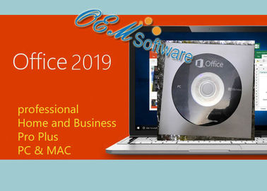 Microsoft Office professionnel plus 2019 le bureau au détail 2019 pro plus la clé de Fpp