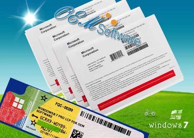 COA de la boîte DVD de Windows 7 d'activation globale de paquet complet pro à l'intérieur