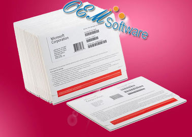 Paquet professionnel français d'OEM de Windows 7 avec l'autocollant et le permis de Coa