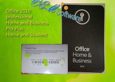 Maison originale de Microsoft Office et clé 2019 obligatoire de carte principale de produit des affaires HB PKC