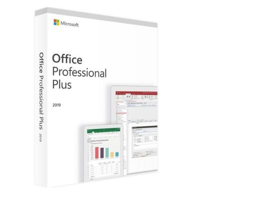 Microsoft Office professionnel plus 2019 le bureau au détail 2019 pro plus la clé de Fpp