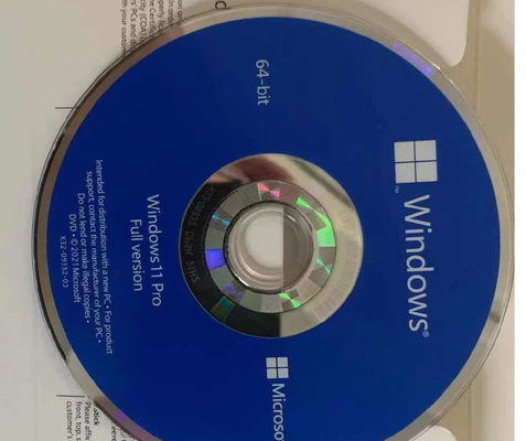 Pro clé de produit de Microsoft Windows 11 avec la boîte d'autocollant de Coa