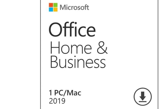 Maison de Microsoft Office et clé d'activation des affaires 2019 H&amp;B pour le PC ne liant pas